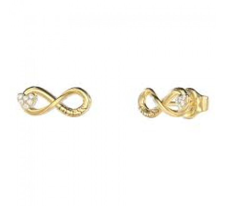 PENDIENTES GUESS ACERO DORADO INFINITO JUBE06049JWYGT-U