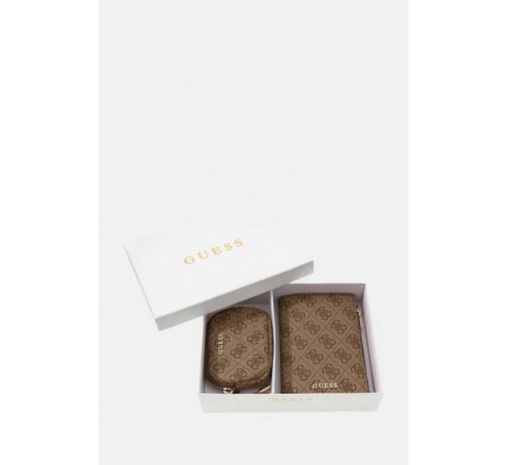 PACK BILLETERA Y MONEDERO GUESS GIFTBOX GFBOXWP6402 LTL