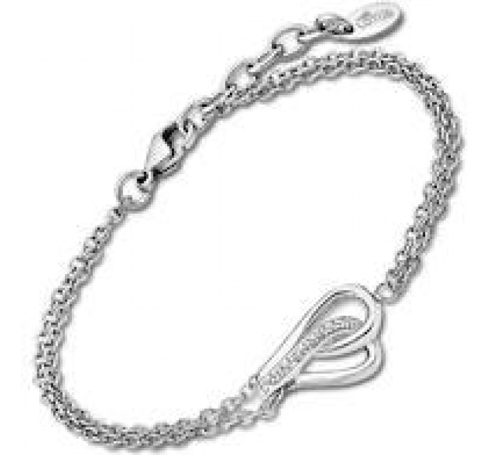 PULSERA LOTUS LS1945/2/1 ACERO CIRCONITAS MULTICADENA