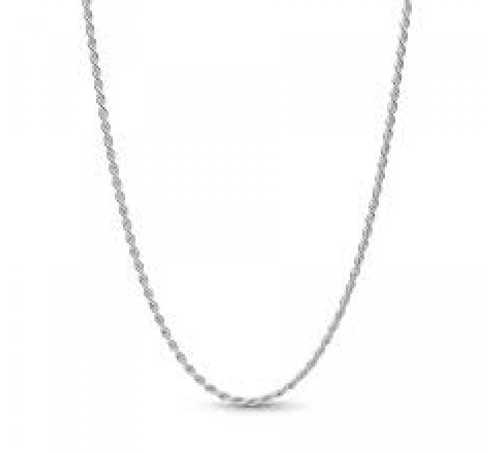 CADENA PANDORA PLATA CORDON TORCIDO 70CM 394687C00-70