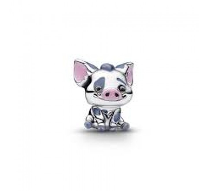 CHARM PANDORA PLATA CERDO PUA VAIANA DISNEY 793843C01