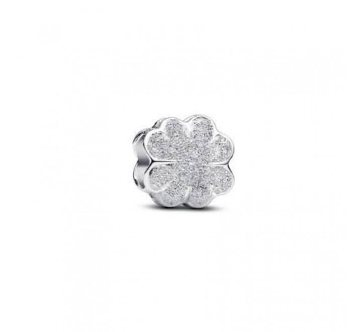 CHARM PANDORA PLATA MINI TREBOL TEXTURA 794047C00