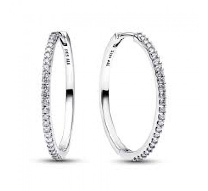 PENDIENTES PANDORA PLATA ARO CON CIRCONITAS 294650C01