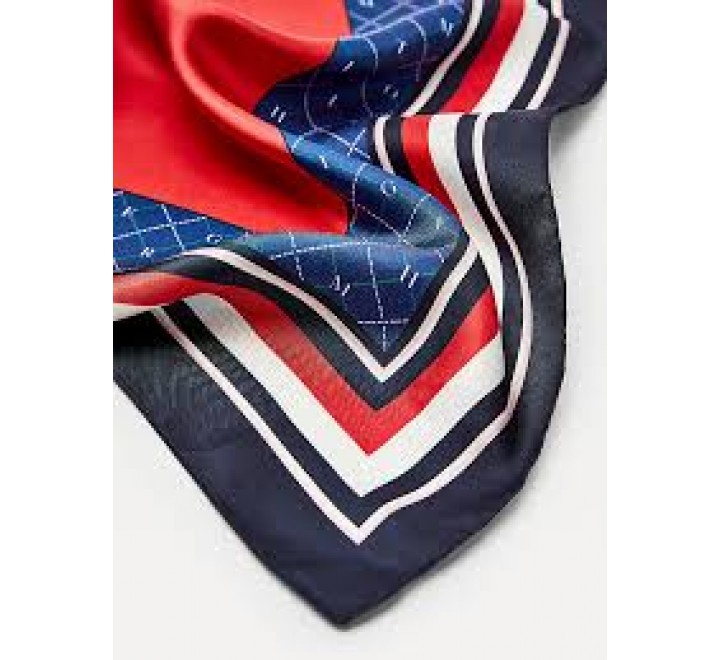 PANUELO DE SEDA TOMMY HILFIGER AW0AW09213 0JV ARGYLE SILK