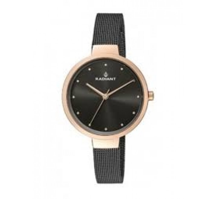 RELOJ RADIANT RA416208 ESTERILLA AZUL CAJA ROSADA 32MM