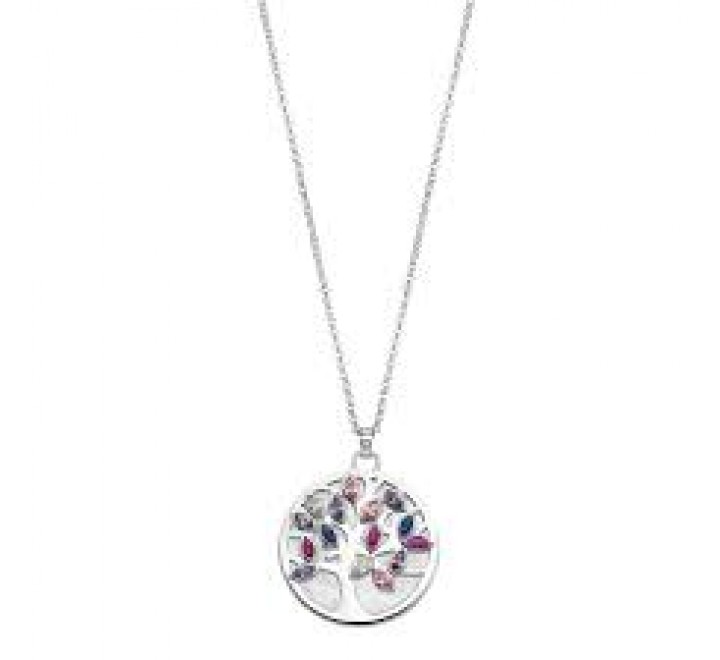 GARGANTILLA LOTUS PLATA ARBOL VIDA NACAR LP1891-1/1