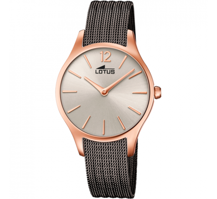 RELOJ LOTUS CAJA ACERO ROSADO ARMIS ACERO GRIS 18751/1