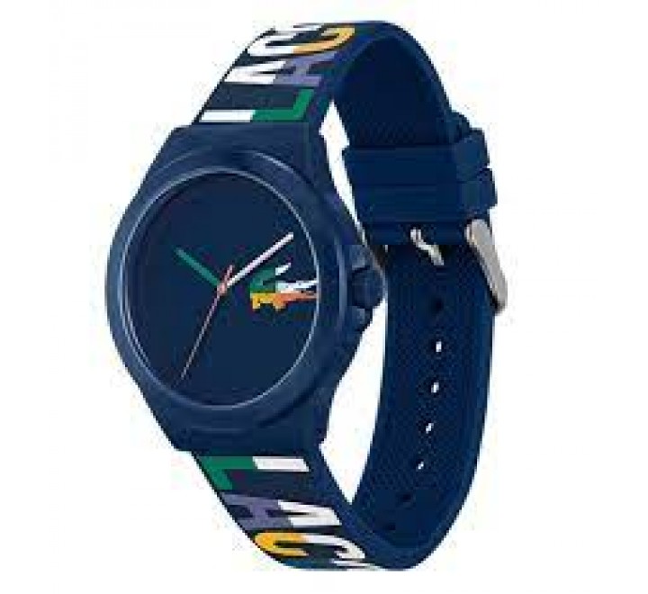 RELOJ LACOSTE CAJA AZUL 38MM SILICONA COLORES 2011184