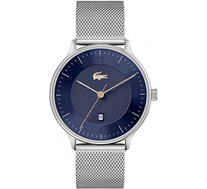 RELOJ LACOSTE MALLA ACERO CAJA 42MM ESFERA AZUL 2011158