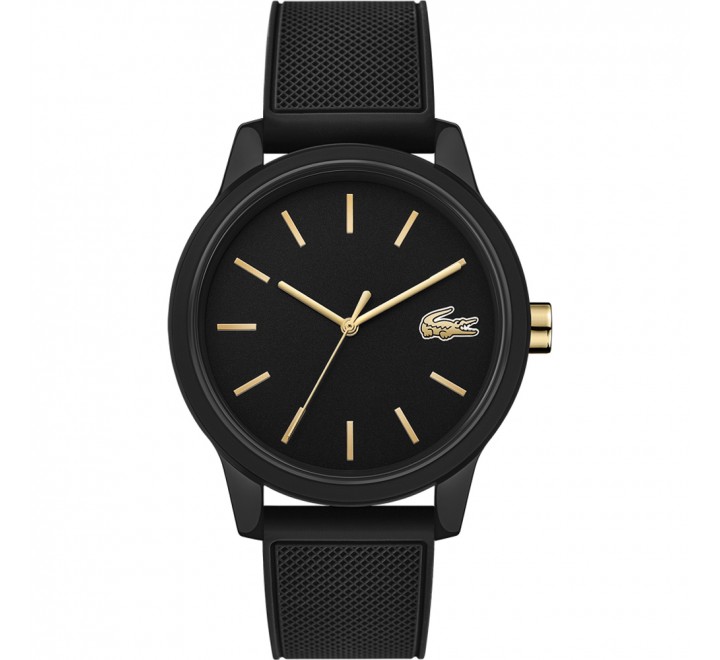 RELOJ LACOSTE CORREA SILICONA NEGRA CAJA 42MM NEGRA 2011010