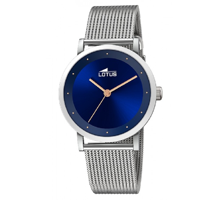 RELOJ LOTUS CAJA Y ARMIS ACERO ESFERA AZUL 18790/2