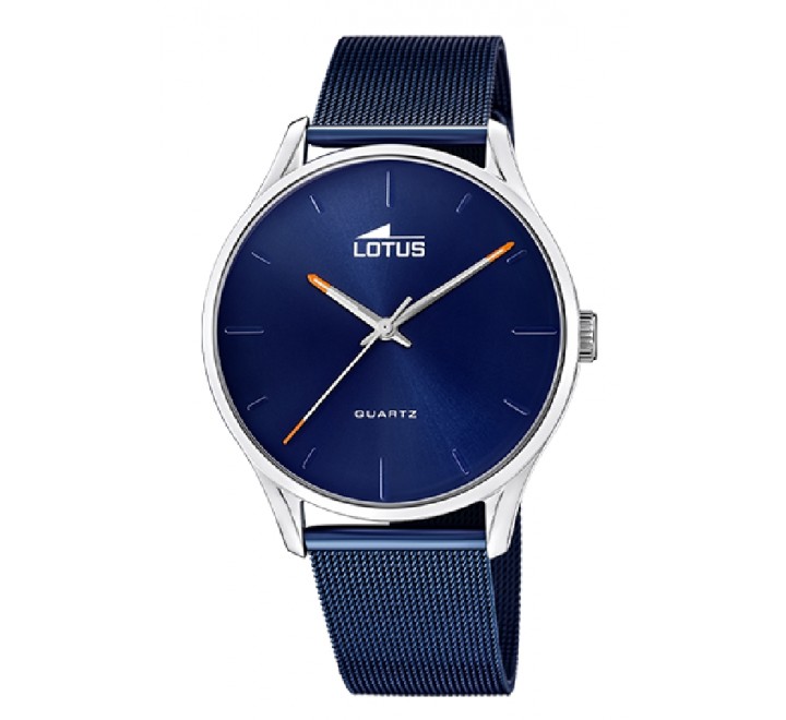 RELOJ LOTUS CAJA ACERO ARMIS ACERO AZUL ESFERA AZUL 18814/2