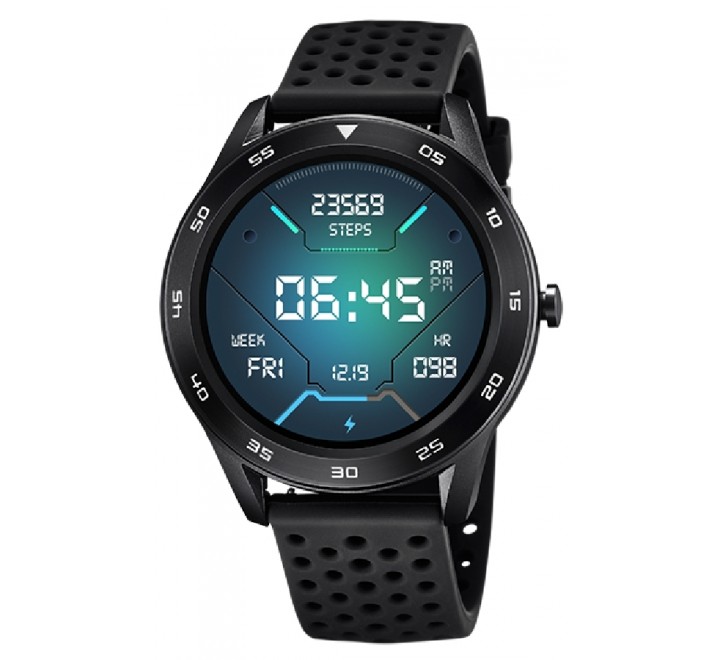 RELOJ LOTUS 50013/5 SMART CAUCHO NEGRO CAJA ACERO NEGRA