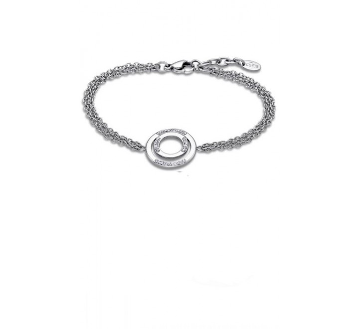 PULSERA LOTUS LS1883/2/1 ACERO CIRCULO CIRCONITAS