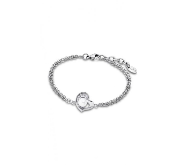 PULSERA LOTUS STYLE ACERO PERLA LS1993-2/1
