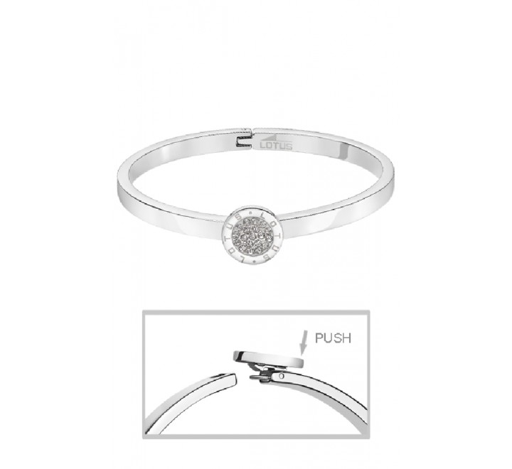 PULSERA LOTUS ACERO LS 2038/2/7