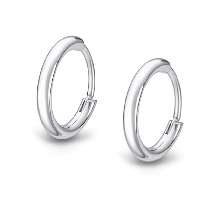 PENDIENTES LOTUS ACERO LISOS AROS LS2174/4/1