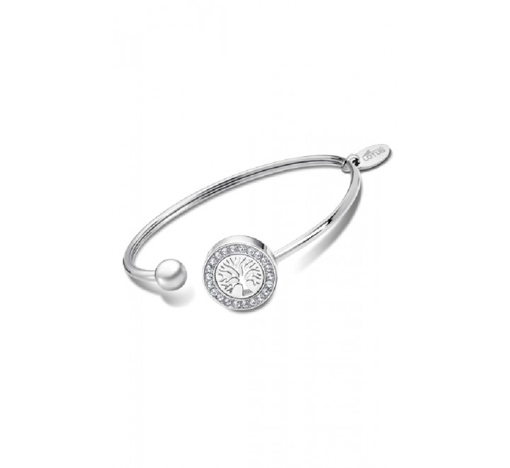 PULSERA LOTUS ACERO RIGIDA ARBOL DE LA VIDA LS2181/2/1