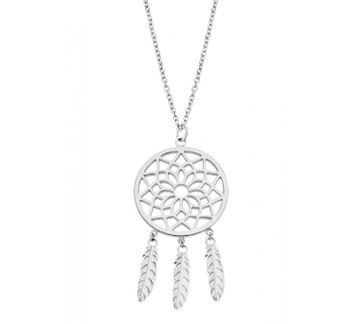 COLLAR LOTUS ACERO ATRAPASUEñOS LISO LS2186/1/1
