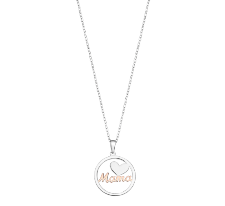 COLLAR PLATA SRA LOTUS BICOLOR MAMA LP3404 1 1
