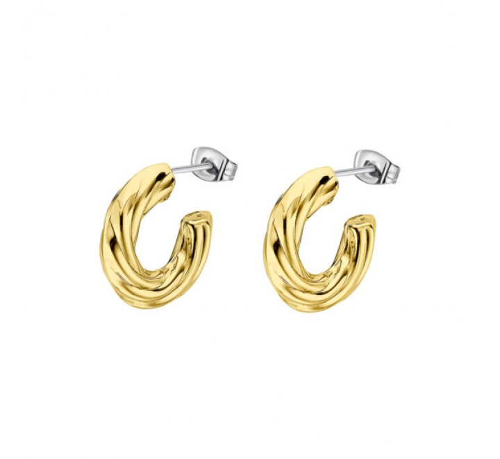 PENDIENTES LOTUS STYLE AROS CHAPADO LS2416-4/2