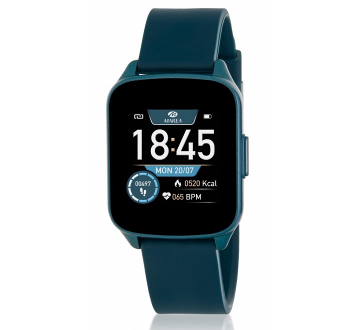 RELOJ MAREA SMART CAJA CUADRADA SILICONA AZUL B59007/2