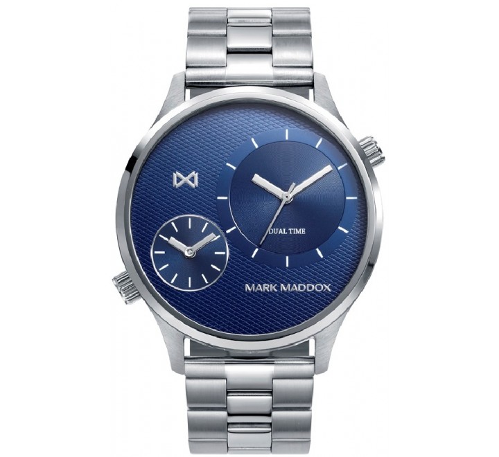 RELOJ MARK MADDOX ARMIS ACERO ESFERA AZUL HM0110-36