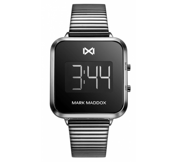 RELOJ MARK MADDOX DIGITAL ARMIS ACERO GRIS MM0119-10