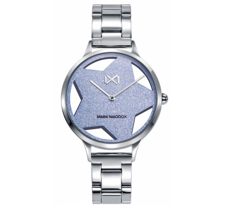 RELOJ MARK MADDOX ACERO ESFERA ESTRELLA MM7149-30