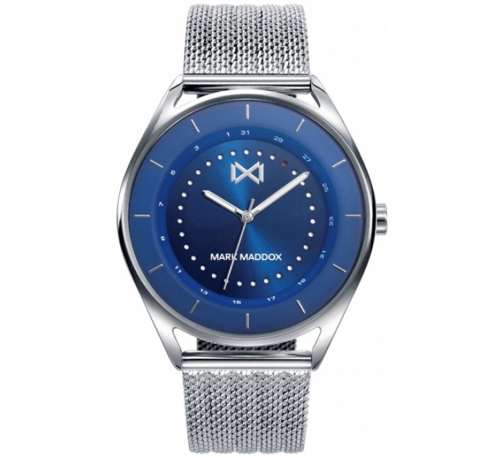 RELOJ MARK MADDOX CAJA Y ARMIS ACERO ESTERILLA HM7115-37