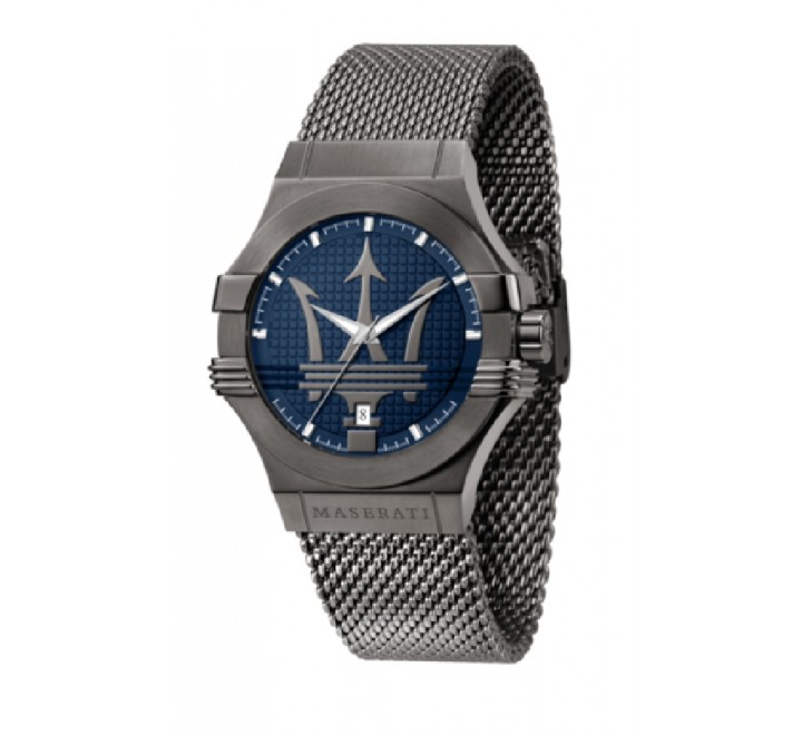 RELOJ MASERATI ACERO GRIS ESTERILLA ESFERA AZUL R8853108005