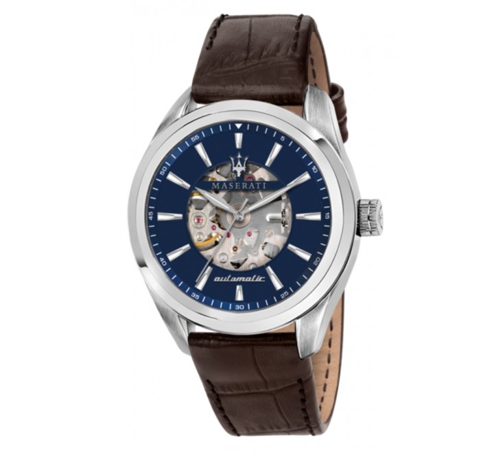 RELOJ MASERATI AUTOMATICO CORREA MARRON R8821112005