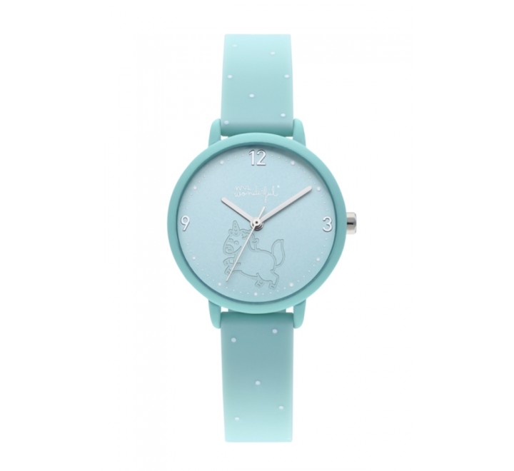RELOJ MR WONDERFUL WR35201 SILICONA VERDE CLARO CAJA VERDE