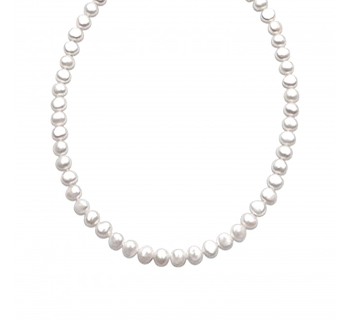 GARGANTILLA LUXENTER PLATA DORADA PERLAS NXA037Y11400