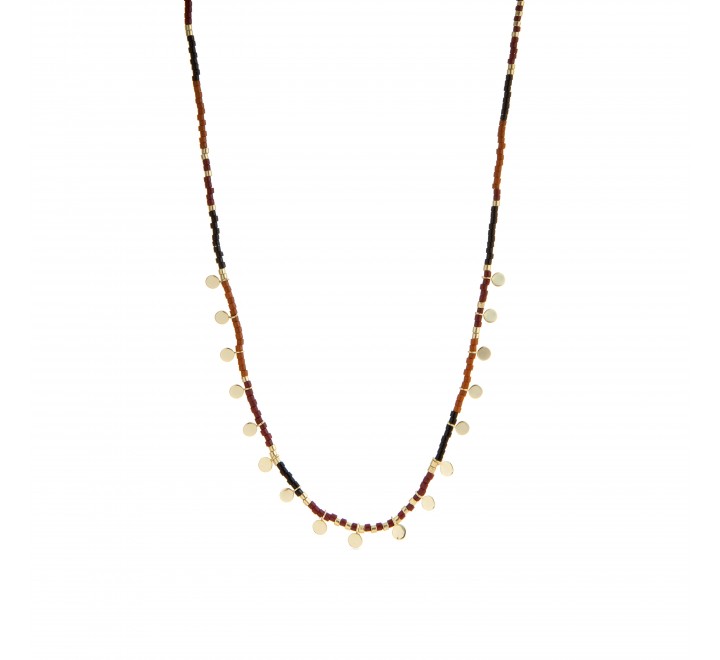 GARGANTILLA LUXENTER PLATA DORADA COLORES NXA305Y99900