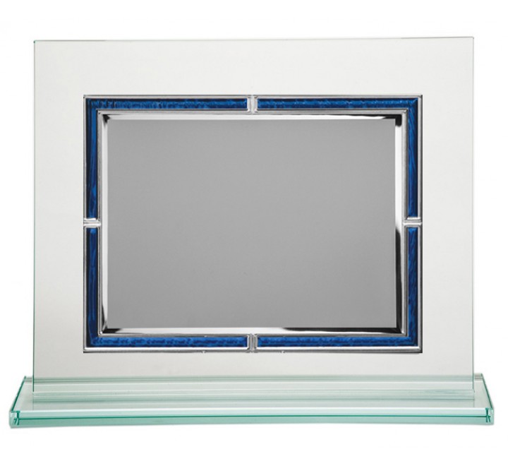 PLACA CRISTAL 23X20 CON PLACA ALUMINIO 12X16 P-2229/2C