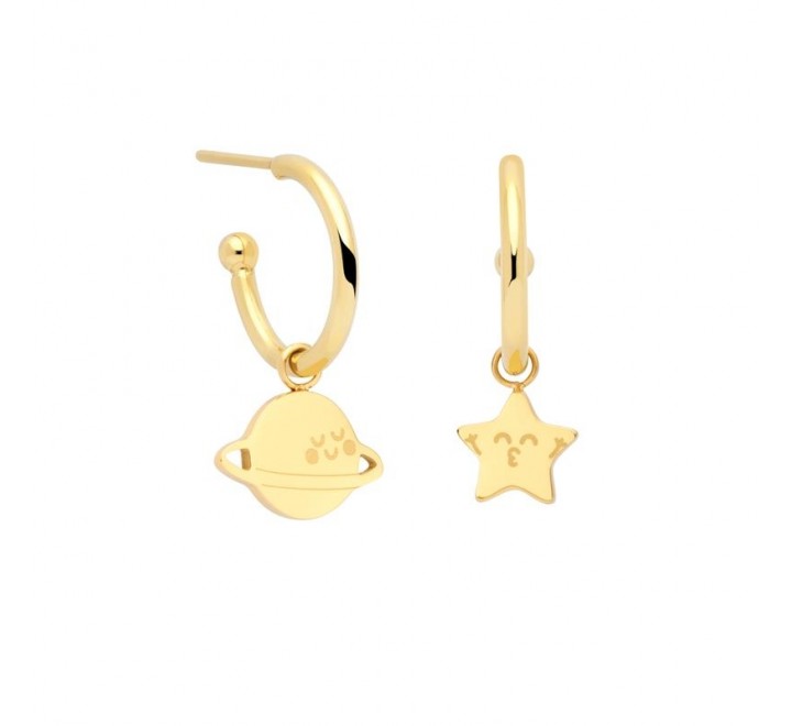 Mr.Wonderful Jewels pendientes para mujer Acero inoxidable