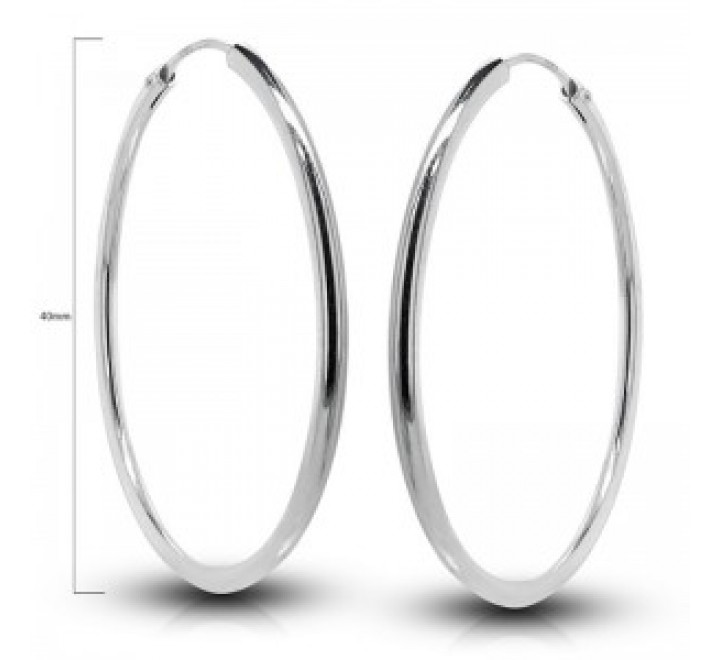 PENDIENTES PLATA 0093A2X40 AROS