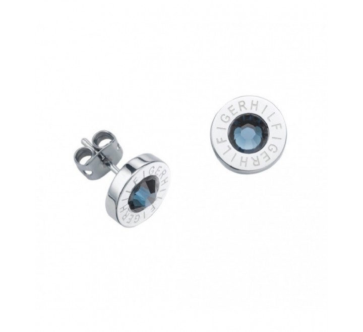 PENDIENTES TOMMY 2700260 ACERO PIEDRA AZUL