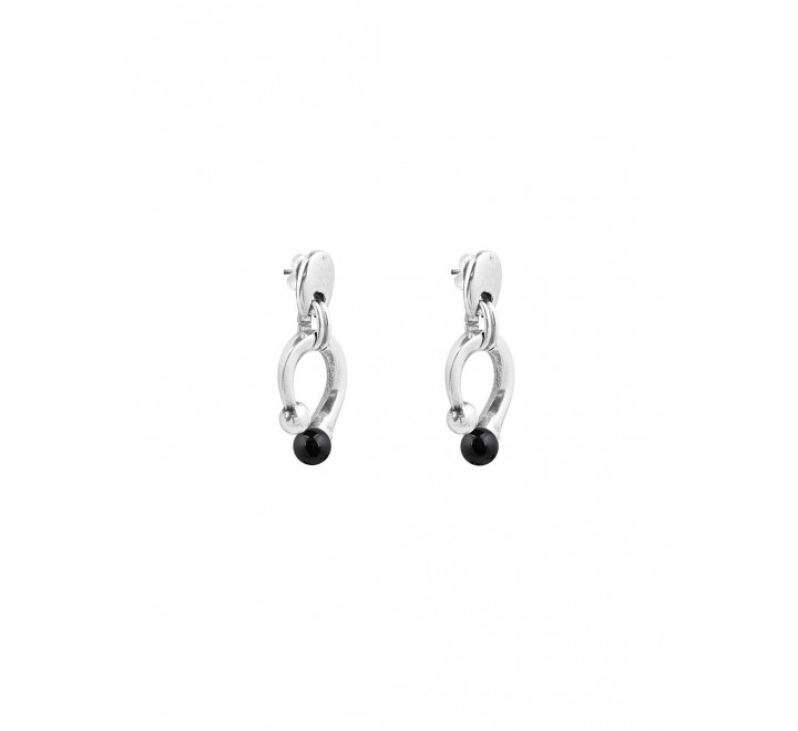 PENDIENTES CICLON LARGO BOLAS INTERCAMBIABLES 221600-01