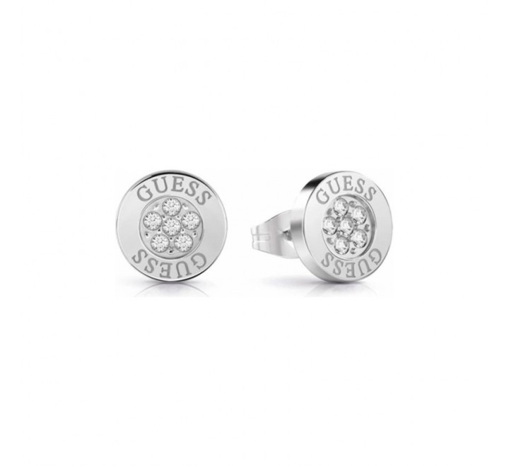 PENDIENTES GUESS ACERO REDONDO CIRCONITAS JUBE02158JWRHT-U