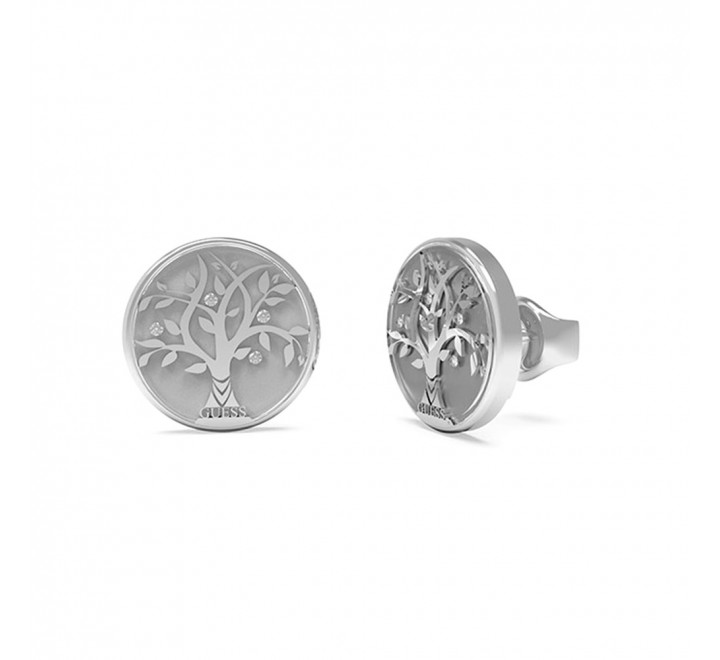 PENDIENTES GUESS ACERO REDONDO ARBOL JUE01443JWRHT-U