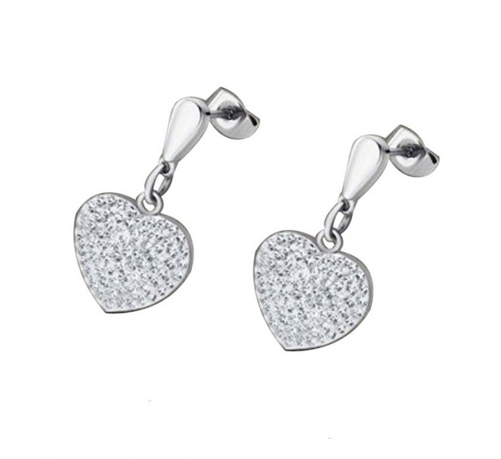 PENDIENTES LOTUS STYLE LS1861/4/1 ACERO CORAZONES