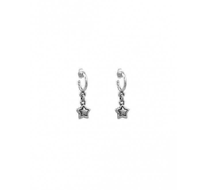 PENDIENTES CICLON ARO ESTRELLA LISA COLGANDO 222607-00