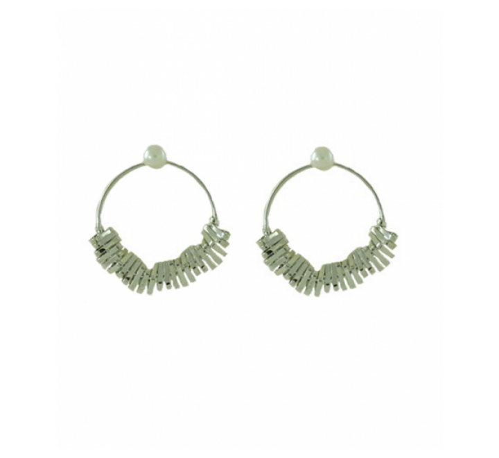 PENDIENTES IVOIRE Z2014885/B METAL