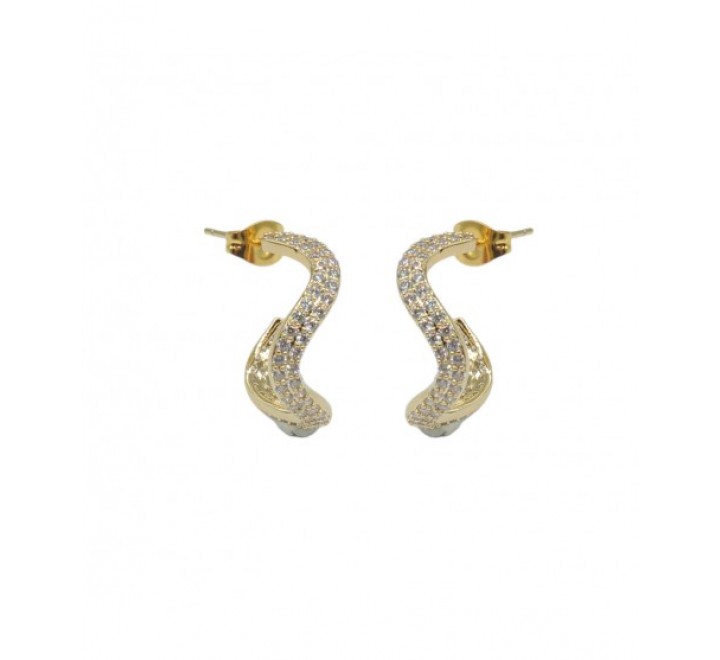 PENDIENTES IVOIRE ACERO Y PIEDRAS Z2015941/B