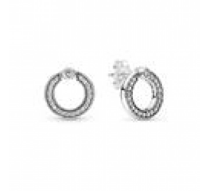 PENDIENTES PANDORA PLATA REVERSIBLE CIRCONITAS 299486C01