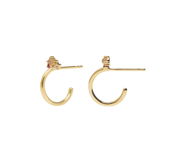 PENDIENTES PDPAOLA AR01-212-U PLATA CHAPADA