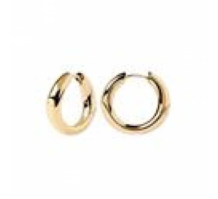 PENDIENTES PDPAOLA PLATA DORADA AROS LISOS AR01-473-U