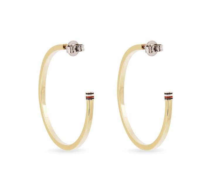 PENDIENTEAS TOMMY HILFIGER AROS DORADOS LOGO 2780774